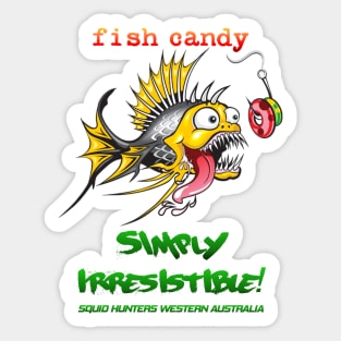 Fish Candy Irresistible Sticker